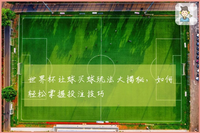 世界杯让球买球玩法大揭秘，如何轻松掌握投注技巧